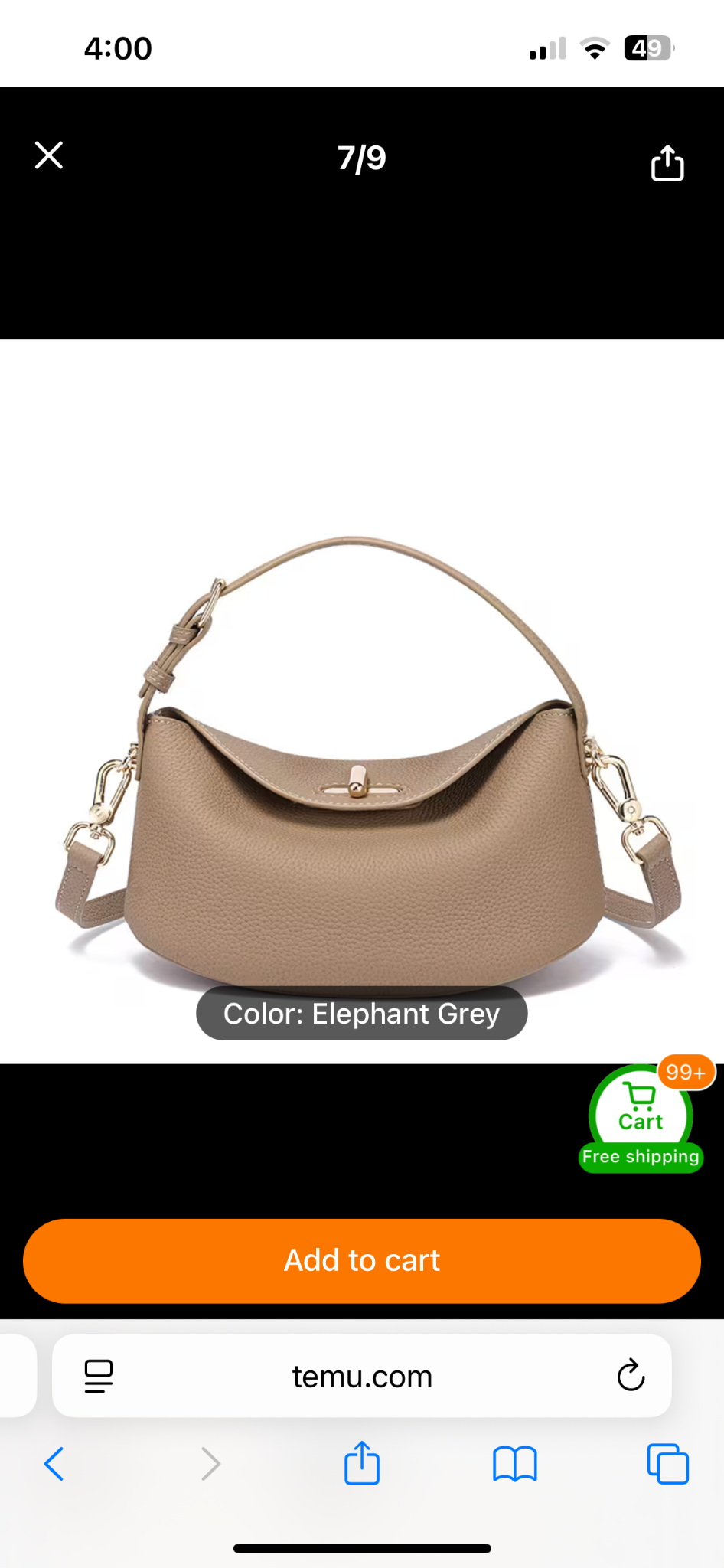 Stylish versatile Classy Genuine Leather Handbag