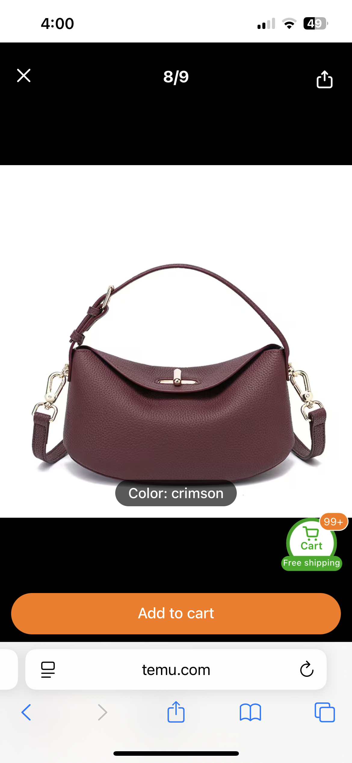 Stylish versatile Classy Genuine Leather Handbag