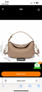 Stylish versatile Classy Genuine Leather Handbag