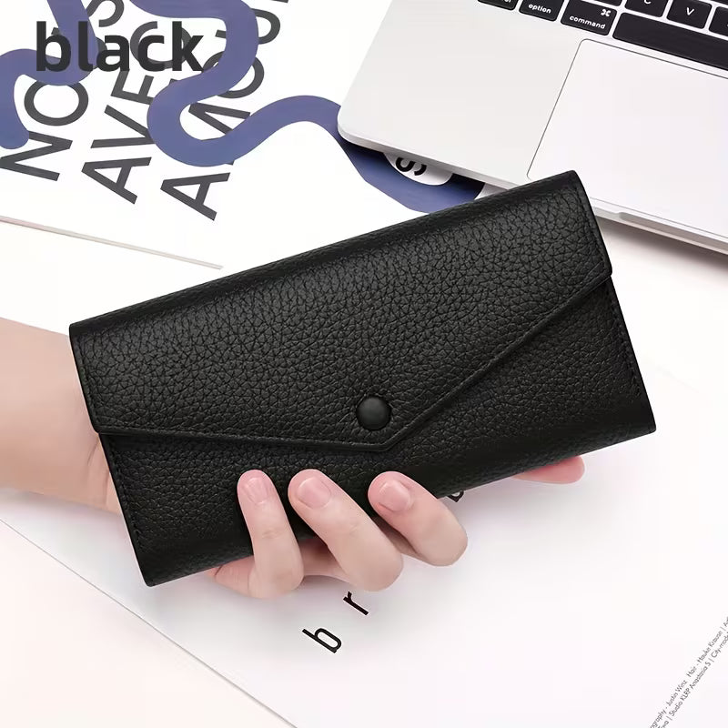 Genuine Leather Anti-Skimming Fashion Premium Wallet - Anti theft