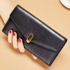 Genuine Leather Wallet- Anti theft protection