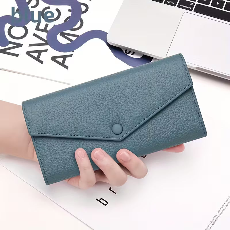 Genuine Leather Anti-Skimming Fashion Premium Wallet - Anti theft