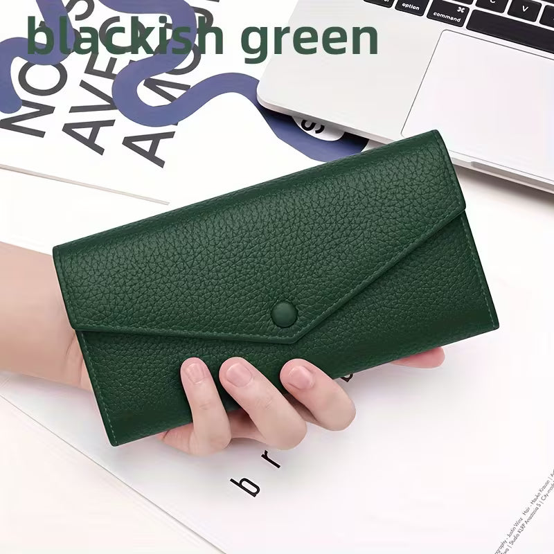 Genuine Leather Anti-Skimming Fashion Premium Wallet - Anti theft