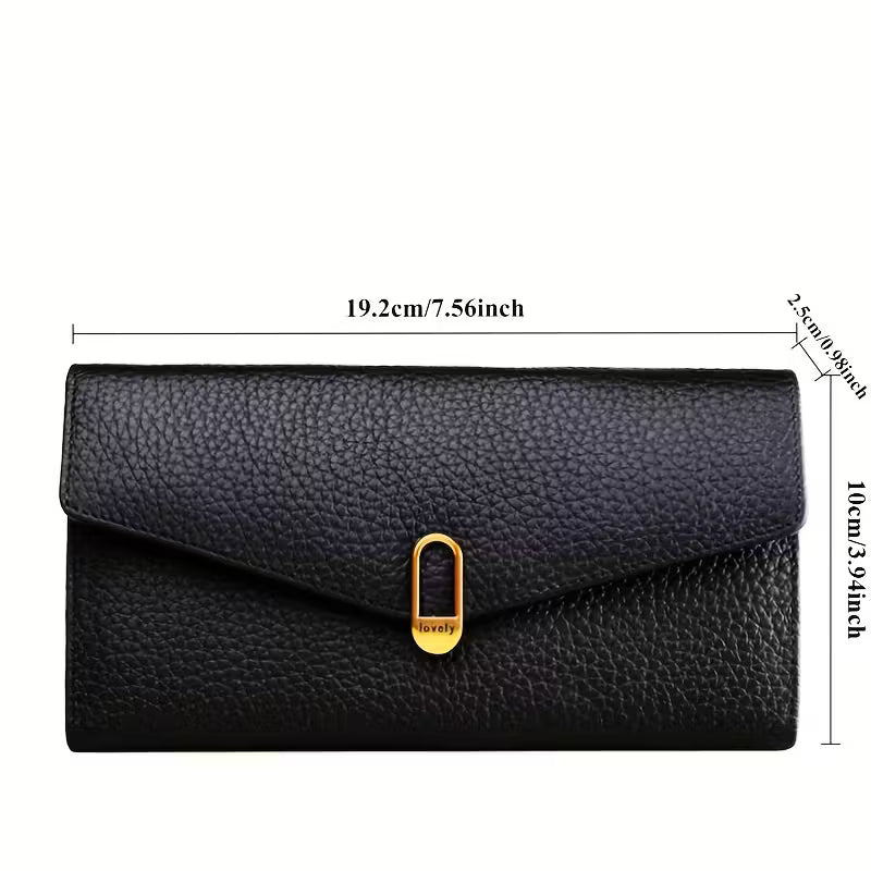 Genuine Leather Wallet- Anti theft protection