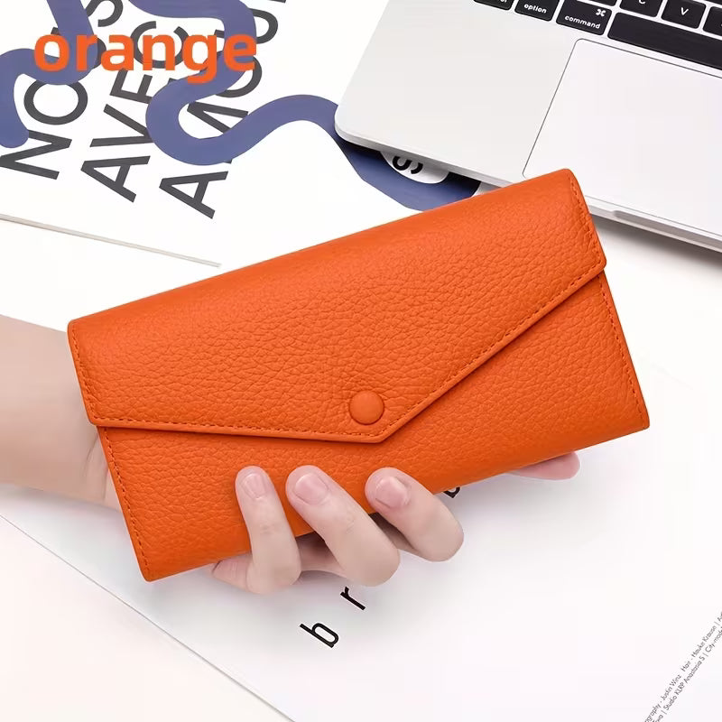Genuine Leather Anti-Skimming Fashion Premium Wallet - Anti theft