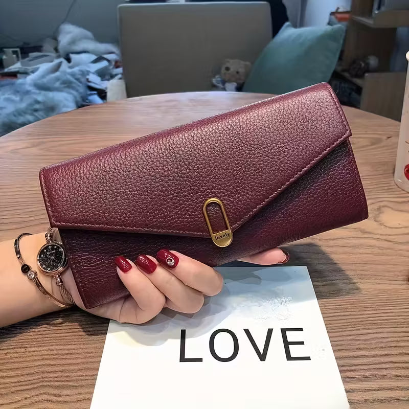 Genuine Leather Wallet- Anti theft protection