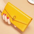 Genuine Leather Wallet- Anti theft protection